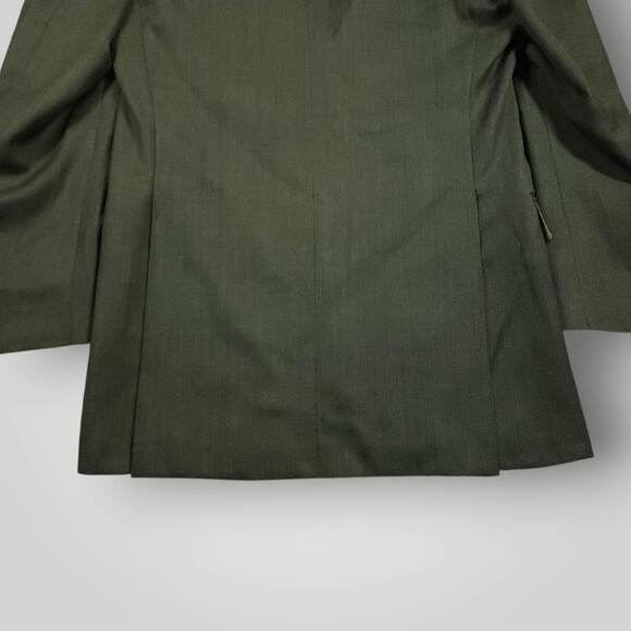 Hickey Freeman Blazer Sport Coat Mens 36R Lindsey Worsted Wool Birdseye USA - Picture 9 of 10